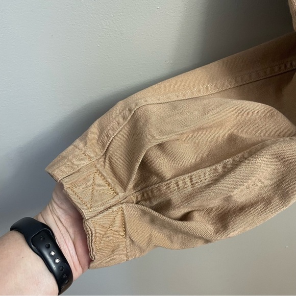 Banana Republic High Rise Tapered Utility Cargo pants 2P 2022 style iced latte - Picture 3 of 11